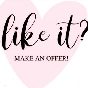 Open to all offers :)